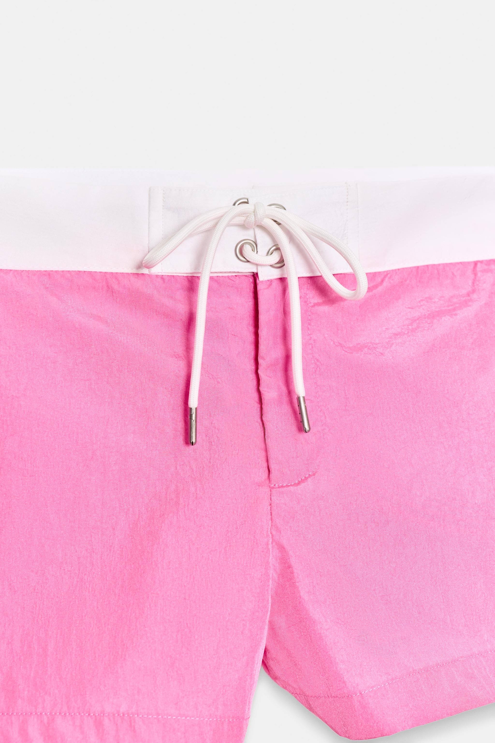 SHORT NYLON À CORDONS
